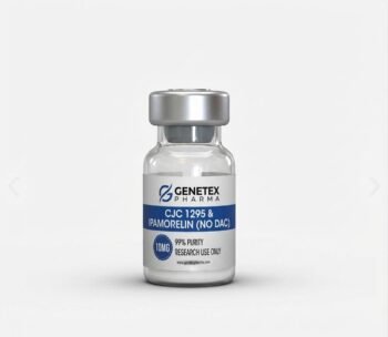 CJC-1295 & Ipamorelin Stack (5mg/5mg) No DAC – Growth Hormone Secretagogue | GH Secretagogue, Muscle Growth - ASN Labs